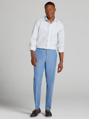Slim Fit Ultra Performance Stretch Textured Stripe Dress Shirt