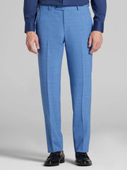 Slim Fit Mini Check Suit Pants