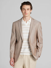 Slim Fit Notch Lapel Herringbone Dinner Jacket