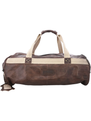 Raslan Leather Duffle Bag