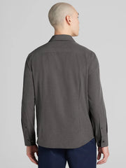 Modern Fit 4-Way Stretch Button Up Shirt