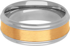 8mm Stainless Steel Wedding Band