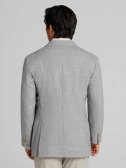 CHILLFLEX Modern Fit Plaid Premium Wool Blend Sport Coat