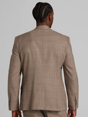Classic Fit Wool Blend Plaid Suit Jacket