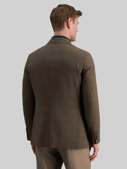 Slim Fit Plaid Sport Coat