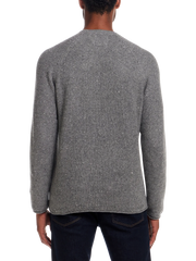 Regular Fit Waffle Donegal Crewneck Pullover