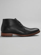 Pebbled Leather Chukka Boots