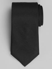 Solid Silk Blend Twill Tie
