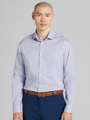 Classic Fit Mini Grid Dress Shirt