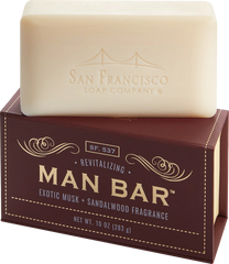 Man Bar Revitalizing Exotic Musk Sandalwood Bar Soap