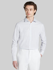 Skinny Fit Diamond Pattern Dress Shirt
