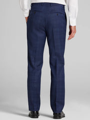 Modern Fit Plaid Suit Pants