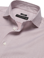 Modern Fit Check Spread Collar Dress Shirt