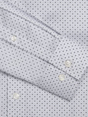 Slim Fit Ultra Performance Stretch Circle Dot Dress Shirt