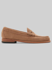 Larson Weejuns Moc Toe Suede Loafers