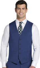 CHILLFLEX Slim Fit Premium Wool Blend Suit Vest