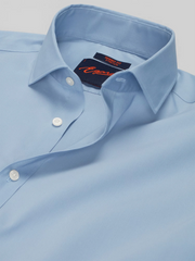 Skinny Fit Solid Dress Shirt