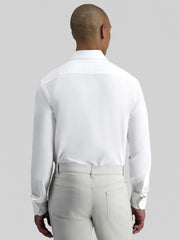 Smart Wash Slim Fit Solid Color Dress Shirt