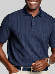 Regular Fit Tilson Textured Weave Polo