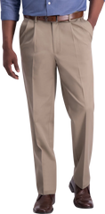 Iron-Free Premium Khaki™ Classic Fit Pleat Front Pant
