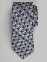 Multi Textured Squares Tie