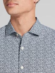 CHILLFLEX Modern Fit 4-Way Stretch Button Up Shirt