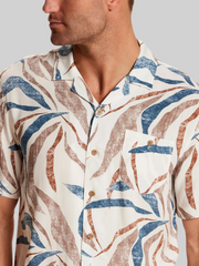 Regular Fit Short Sleeve Camp Shirt