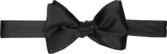 Solid Silk Self-Tie Bow Tie