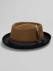 Shaded Band Pork Pie Hat