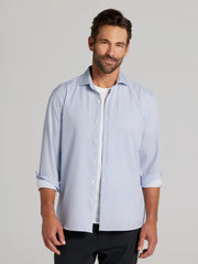 CHILLFLEX Modern Fit 4-Way Stretch Button Up Shirt