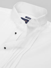 Modern Fit Spread Collar Formal Dress Shirt