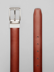 Burnished Dome Reversible Belt