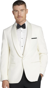 Slim Fit Premium Wool Blend Shawl Lapel Tuxedo Jacket
