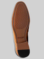 Winstead Moc Toe Saddle Loafers