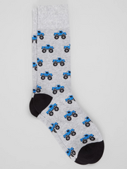 Monster Truck Socks, 1-Pair