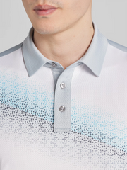 Regular Fit Asymmetric Colorblock Short Sleeve Golf Polo