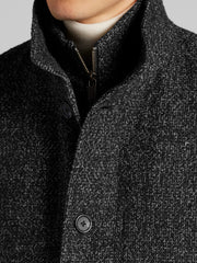 Wool Blend Car Coat