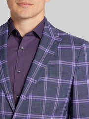 Modern Fit Plaid Suit