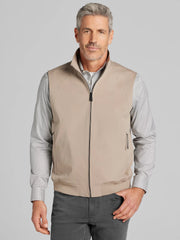 Modern Fit Performance Full Zip Vest