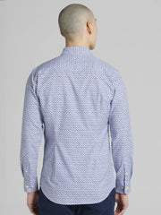 Slim Fit 4-Way Stretch Button Up Shirt