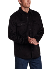 Vintage Faux Suede Overshirt