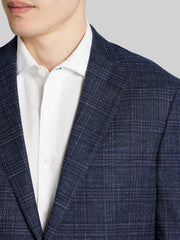 Modern Fit Plaid Sport Coat