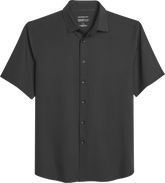 CHILLFLEX Modern Fit Short Sleeve 4-Way Stretch Button Up Shirt