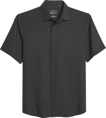 CHILLFLEX Modern Fit Short Sleeve 4-Way Stretch Button Up Shirt