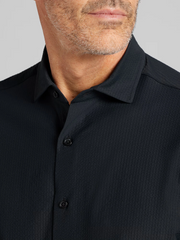 CHILLFLEX Seersucker 4-Way Stretch Button Up Shirt