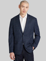 Modern Fit Plaid Sport Coat