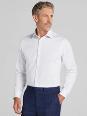 Modern Fit Stripe Dress Shirt