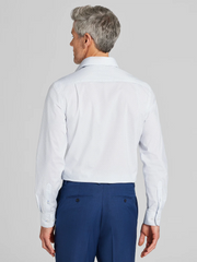 Modern Fit Mini Grid Dot Dress Shirt