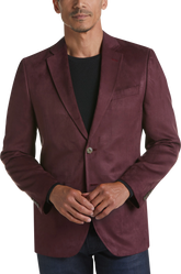 Modern Fit Microsuede Sport Coat