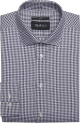 Slim Fit Ultra Performance Stretch Dobby Check Dress Shirt